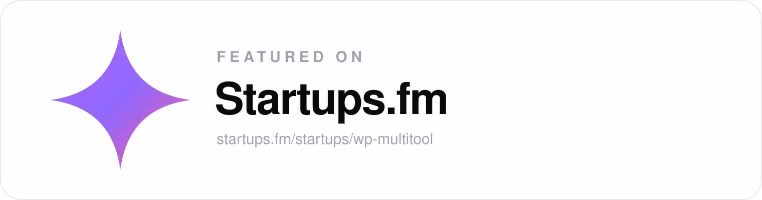 Featured on Startups.fm